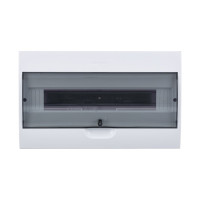 Корпус навесной с прозрачной дверцей Systeme Electric (Schneider Electric) City9 Box 1ряд/18модулей (ранее PRA29118) EZ9E118S2SRU