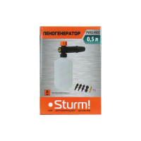 Пеногенератор с регулируемой подачей 0.5 л Sturm PW92-9905