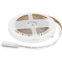Светодиодная лента Apeyron 24В, 22Вт/м, smd5630, 60д/м, IP20, 2000Лм/м, подложка 10мм, 5м, 4000К 00-322