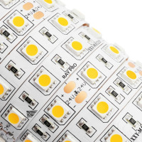 Светодиодная лента Apeyron 24В, 14,4Вт/м, smd5050, 60д/м, IP20, 1100Лм/м подложка 10мм, 5м, 3000К 00-308