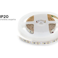Светодиодная лента Apeyron 12В, 9,6Вт/м, smd3528, 120д/м, IP20, 600Лм/м, ширина подложки 8мм/143