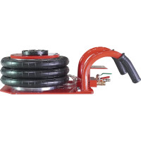 Пневматический домкрат WIEDERKRAFT 3т 145-440mm с короткими ручками, WDK-81813A