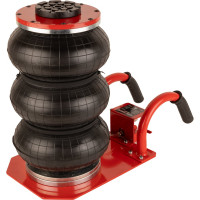 Пневматический домкрат WIEDERKRAFT 3т 145-440mm с короткими ручками, WDK-81813A