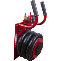 Пневматический домкрат WIEDERKRAFT 3т 145-440mm с короткими ручками, WDK-81813A