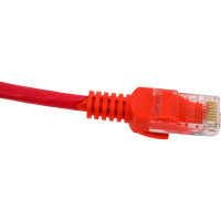 Патч-корд ExeGate UTP-RJ45-RJ45-5e-0,5M-LSZH-RD, UTP, cat.5e, 0.5м, красный 286378