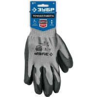 Перчатки с полиуретановым покрытием ЗУБР размер M 11275-M_z01