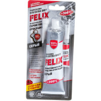 Герметик-прокладка FELIX (силиконовый; серый; 100 г) 411040110