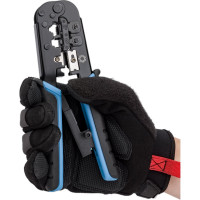 Обжимные клещи для обжима коннекторов 5bites RJ-45, RJ-12, 11 фиксатор и зачистка LY-T568R