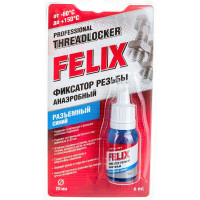 Фиксатор резьбы FELIX (синий; разъемный; 6 мл) 411040116