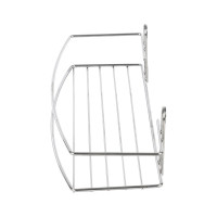 Настенная полка Рыжий кот Lecco 7,5*35*13 см хром 310850