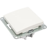 Механизм 1-клавишного выключателя Systeme Electric скрытой проводки W59 10А IP20 10AX белый VS110-154-1-86