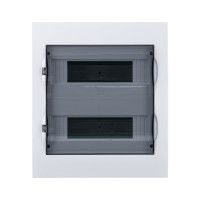 Корпус встраиваемый с прозрачной дверкой Systeme Electric (Schneider Electric) 2ряд/24модуля (ранее PRA24213) EZ9E212S2FRU