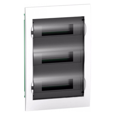 Корпус встраиваемый с прозрачной дверцей Systeme Electric (Schneider Electric) City9 Box 3ряд/36модуля (ранее MIP22312S) EZ9E312S2FRU