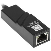 Сетевая карта USB3.1 TYPE-C, RJ45 5bites 1гигабит, 10см UA3C-45-07BK