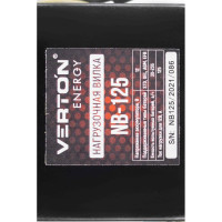 Нагрузочная вилка VERTON Energy NB-125 12 Вт, 125 Ам, 500-1000 Ам 01.9670.9908