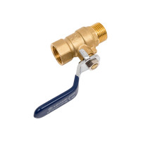 Шаровой кран RM -L ВР-НР 1/2 муфтовый, ручка Ду15 Ру30 11Б27п1 L-12FML RML-12FML