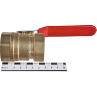 Кран шаровой ProfECO 1 1/4 ВР-ВР муфтовый, ручка Ду32 Ру40 11Б27п1 PE-114FFL