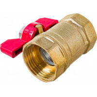 Шаровой кран ProfECO 1 ВР-ВР, муфтовый, бабочка, Ду25, Ру20 11Б27п1 PE-1FFB