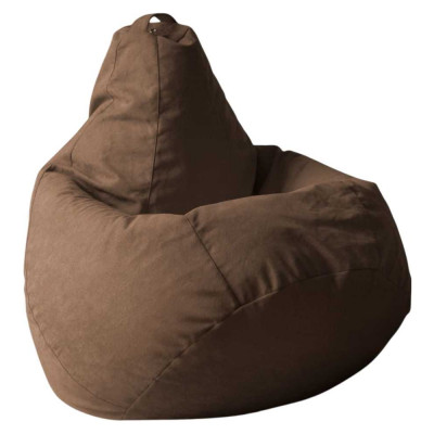 Кресло-мешок DreamBag цвет коричневый Велюр 4XL 5022931