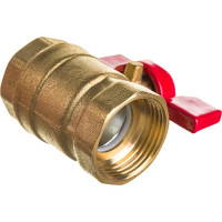 Шаровой кран ProfECO 3/4 ВР-ВР, муфтовый, бабочка, Ду20, Ру20 11Б27п1 PE-34FFB