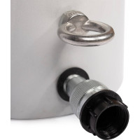 Грузовой домкрат с фиксирующей гайкой КВТ ДГ100П50Г 84586
