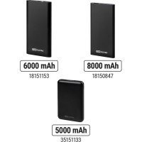 Внешний аккумулятор "Юкон 2" TDM ELECTRIC 8000 mAh, 2 А, 1 USB SQ1703-0002