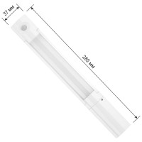 Светильник линейный светодиодный LED280х37, 1,3 Вт, акк.Li-Pol 900 mAh, датчик движения и освещения, USB TDM ELECTRIC SQ0329-3602