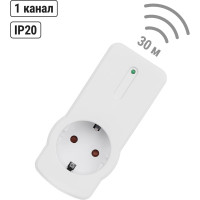 Приемное устройство TDM ELECTRIC Р1 в розетку для беспроводного управления нагрузкой "Уютный дом" SQ1508-0211