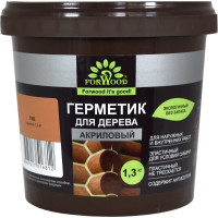 Герметик для дерева Forwood, ВДАК-1501 тик 1,3 кг 141289 4607017516812