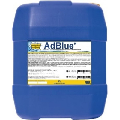 WEGO AdBlue раствор мочевины 20л 21,8кг 4627089061508