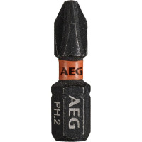 AEG Биты Ударные 2шт.Ударные PH2х25mm AAK252PH2 4932479164