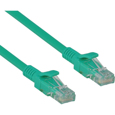 Патч-корд ExeGate UTP-RJ45-RJ45-5e-2M-GN 258675