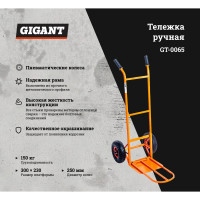 Gigant Тележка двухколесная ручная Д-150 П 250 пневмо GT-0065
