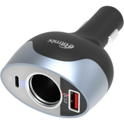 Автомобильное зарядное устройство RITMIX RM-12XQPD 80000163