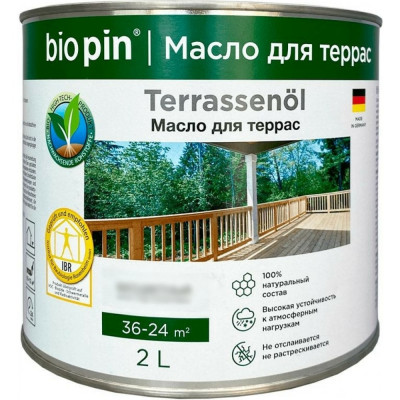 Масло для террас BIO PIN 4010 Terrassenol 40105C103