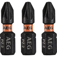 AEG Биты Ударные 3шт.Ударные PZ2х25mm AAK253PZ2 4932479171