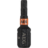 AEG Биты Ударные 3шт.Ударные HEX 3х25mm AAK253H3 4932479177