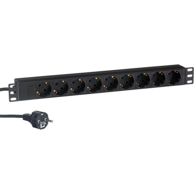 Блок розеток ExeGate ServerPro PDU-19H904 Al-9S-EU2.5CU 280850