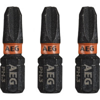 AEG Биты Ударные 3шт.Ударные PZ3х25mm AAK253PZ3 4932479172