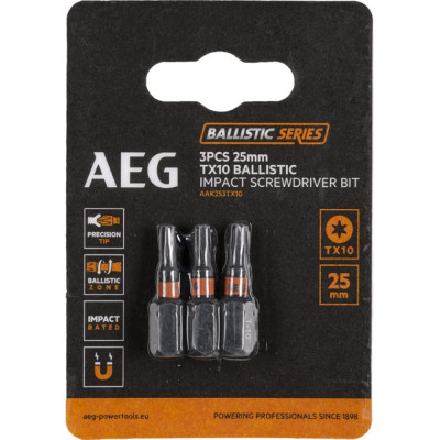 Ударные биты AEG AAK253TX10 4932479173