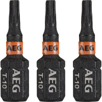 AEG Биты Ударные 3шт.Ударные TX10х25mm AAK253TX10 4932479173