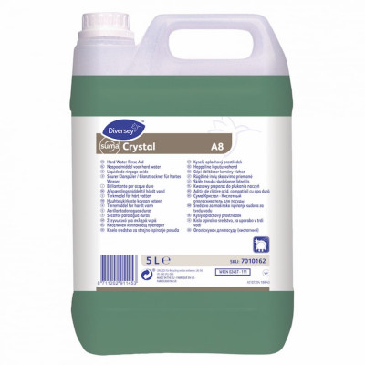 Diversey Suma Crystal A8 Кислотный ополаскиватель для ПММ, 5 литров 7010162