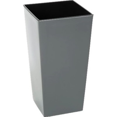 LAMELA Sp.z o. 547 Кашпо FINEZJA 31 31 h60 см антрацит с вкладышем 041093