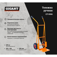 Gigant Тележка грузовая ТГ-200 250 пневмо GT-0066