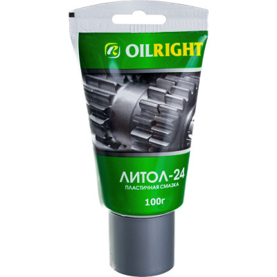 OILRIGHT Пластичная Смазка Литол-24 100 г в тубе 6001