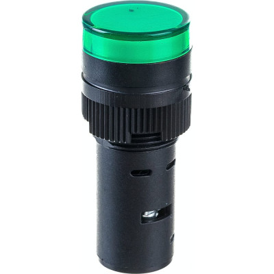 Navigator Лампа индикаторная 82 803 NBI-I-AD16-230-G зеленая d16мм 230В AC/DC 82803