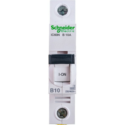 Модульный автоматический выключатель Schneider Electric iC60N Acti9 A9F78110