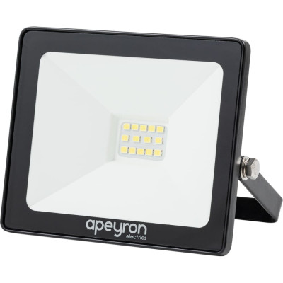 Apeyron Светодиодный прожектор LED 20 Вт, 6500К, 1600 лм, IP65, smd, 111х91х25мм, черный / 05-38