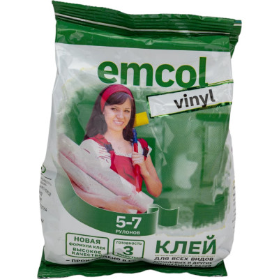 emcol Клей для обоев Винил 200 г. 4607133680374