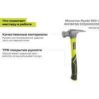 Ryobi Молоток 450г RH16FSS 5132005333